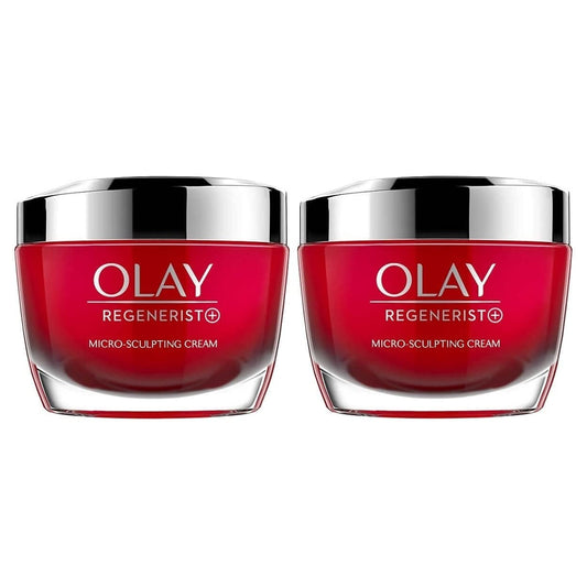 Olay Regenerist Plus Micro Sculpting Cream, 1.7 Ounce (pack Of 2)