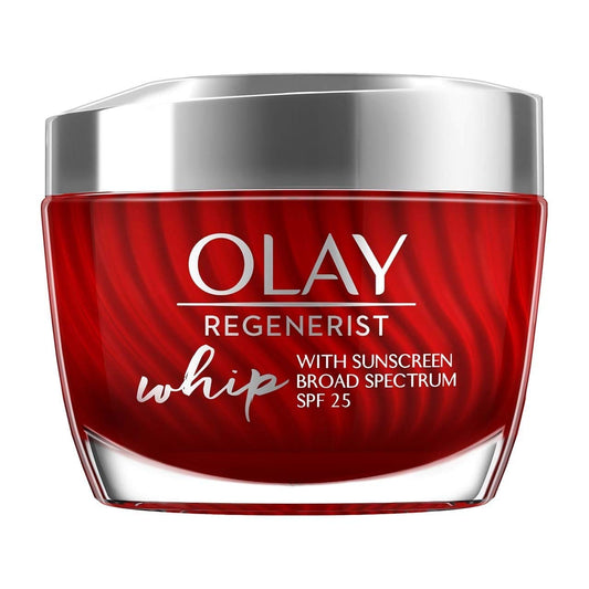 Olay Regenerist Whip Active Moisturizer Spf25 1.7 Ounce Jar (50g) (2 Pack) 1.7 Ounce (pack Of 2)