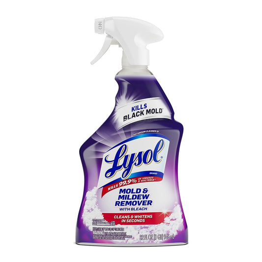 Lysol Mildew Remover Spray With Bleach, 32 Ounce 32 Fl Oz (pack Of 1)