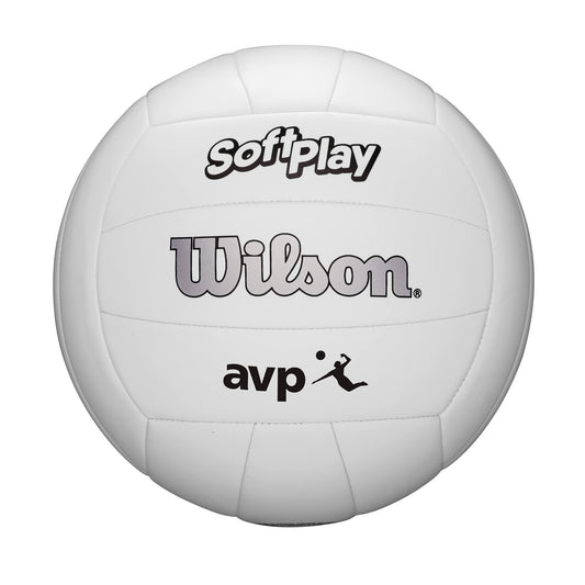 Wilson Avp Soft Play Volleyball - Official Size White