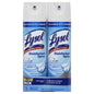 Lysol Disinfectant Spray, Sanitizing And Antibacterial Spray, For Disinfecting And Deodorizing, Crisp Linen, 19 Fl. Oz (pack Of 2)