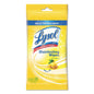 Lysol Disinfecting Wipes To-go Flatpack Lemon & Lime Blossom - 15ct 15 Count (pack Of 1) 15