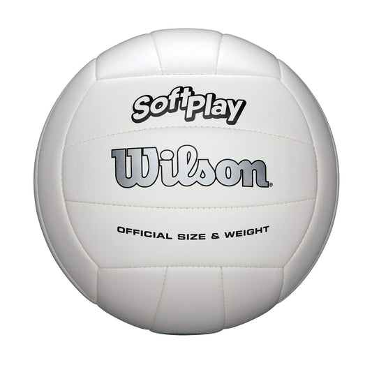 Wilson Softplay Volleyball - Official Size White