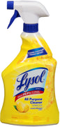 Lysol All-purpose Cleaner - Spray - 32 Fl Oz (1 Quart) - Lemon Scent - Yellow