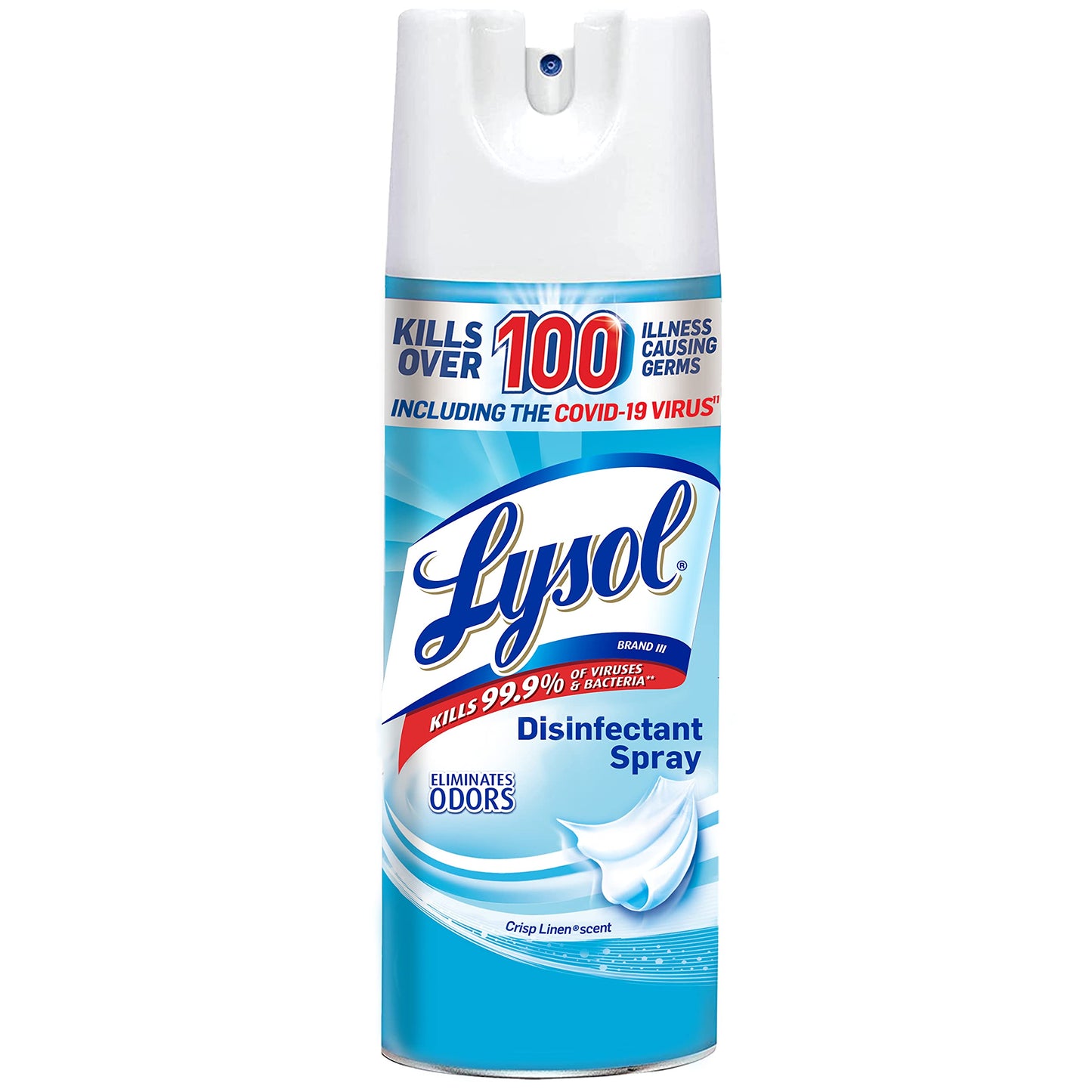 Lysol Sanitizing And Antibacterial Spray For Disinfecting & Deodorizing, Crisp Linen, 12.5 Fl Oz Lysol Disinfectant Spray, Crisp Linen, 12.5oz 12.5 Fl Oz (pack Of 1)