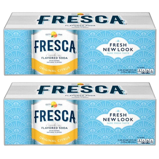 Fresca Original Grapefruit Citrus Soda Bundled By Louisiana Pantry (original Grapefruit Citrus, 24 Pack 12 Oz Cans) Original Grapefruit Citrus 24 Pack 12 Oz Cans