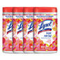 Lysol Disinfectant Wipes, Multi-surface Disinfectant Cleaning Wipes, For Disinfecting And Cleaning, Mango & Hibiscus, 80 Count (pack Of 4)