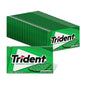 Trident Spearmint Sugar Free Gum, 24 Packs Of 14 Pieces (336 Total Pieces) Spearmint 14 Count (pack Of 24)