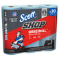 Scott Shop Towels Original (75143), Original Blue Shop Towels, 9.4x11 Sheets, 10 Packs Of 3 Rolls (55 Towelsroll, 30 Rollscase, 1,650 Towelscase)