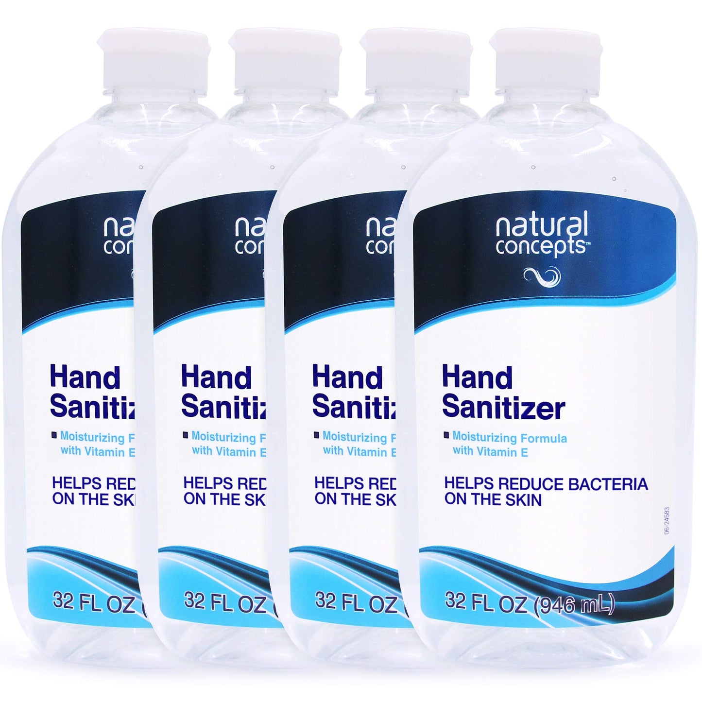 Hand Sanitizer Gel, 32-oz Bottle, 4-pack (128oz Bulk Pack), With Vitamin E, 65% Ethyl Alcohol Made In Canada 2 Pound (pack Of 4)