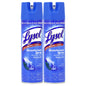 Lysol Disinfectant Spray, Spring Waterfall, 38oz (2x19oz) Spring Waterfall 2.38 Pound (pack Of 1)