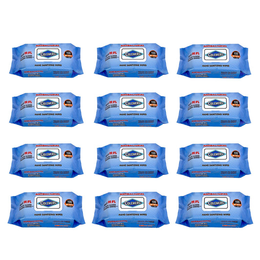 Cleansing One Hand Open Everyday & Travel Wet Wipes, 100 Count, Pack Of 12