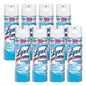 Lysol Disinfectant Spray, Sanitizing Spray, For Disinfecting And Deodorizing, Crisp Linen, 19 Fl. Oz (pack Of 4, 8 Count Total) Clear 4.75 Fl Oz (pack Of 8)